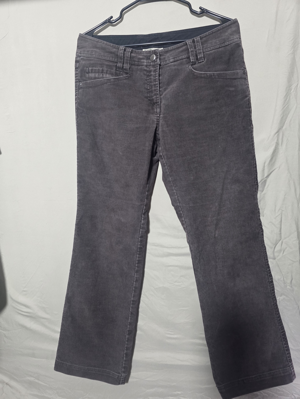 Exofficio Women's Charcoal Wide-Leg Corduroy Jeans